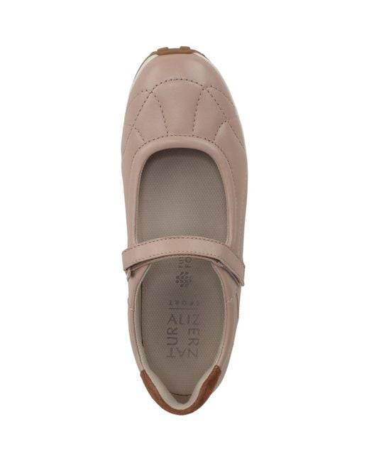Naturalizer Women's White Cadey Mary Jane Shoes