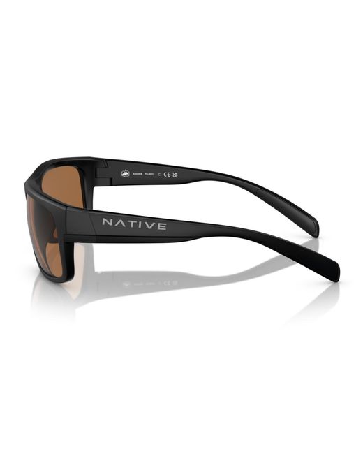 Native Eyewear White Native Ashdown Polarized Sunglasses for men