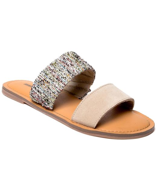 Minnetonka White Faribee Multi Strap Sandals