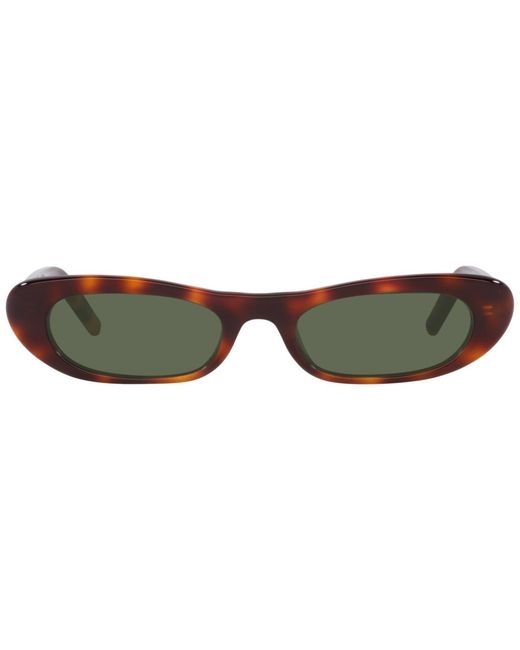 Saint Laurent Brown Sunglasses