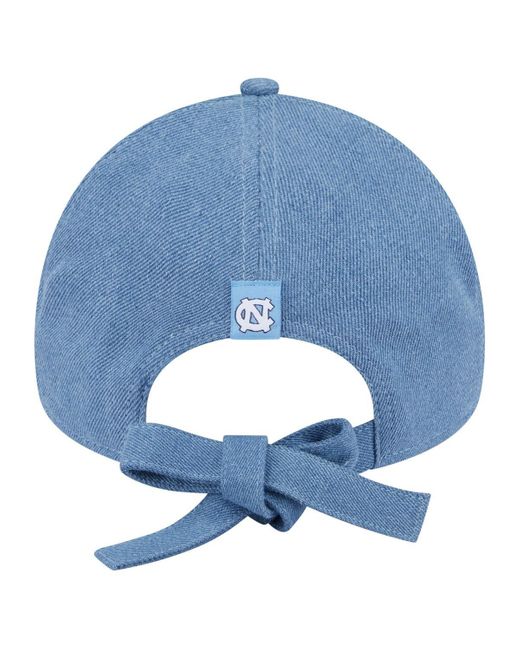 KTZ Blue North Carolina Tar Heels A-frame 9forty Adjustable Hat