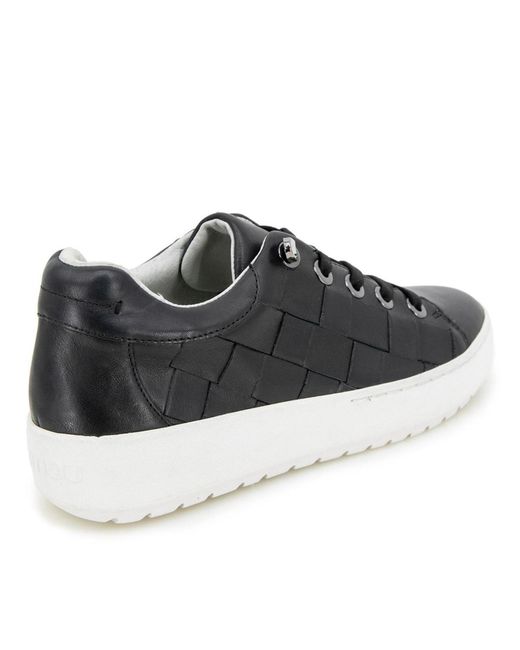Jambu Black Chloe Casual Round Toe Sneakers