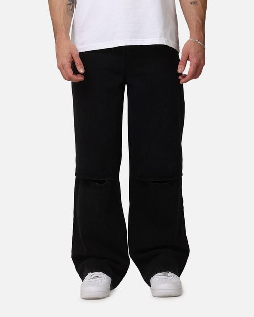 Saint Morta Black Covert Amplus Jeans for men