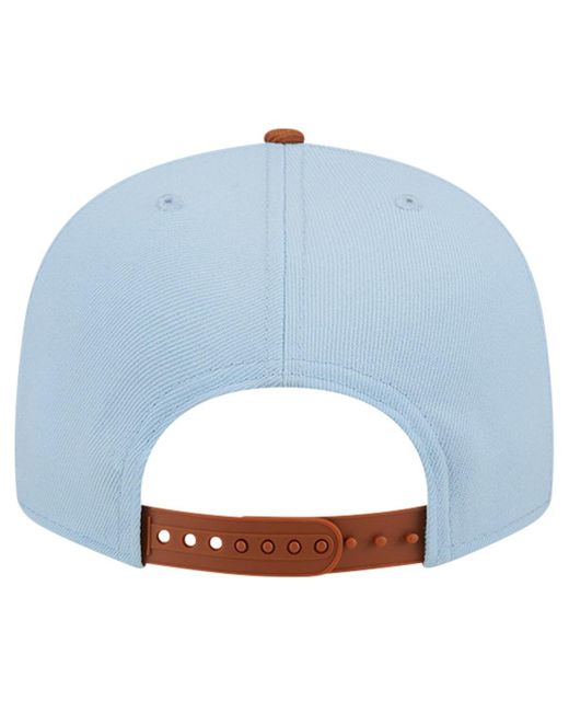 KTZ Blue /brown New Orleans Pelicans 2-tone Color Pack 9fifty Snapback Hat for men