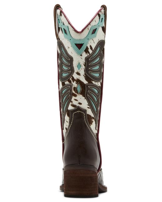 Steve Madden Black Arroyo Western Cowboy Boots