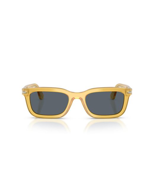 Persol Blue Rectangle Sunglasses