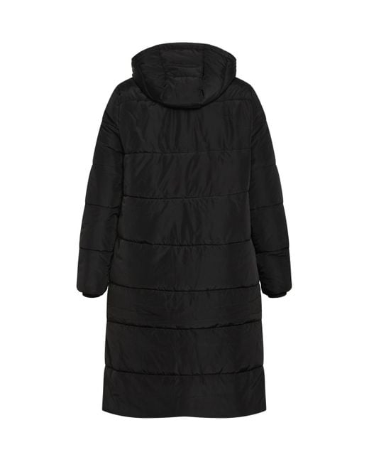 City Chic Black Plus Size Darcy Puffer Jacket