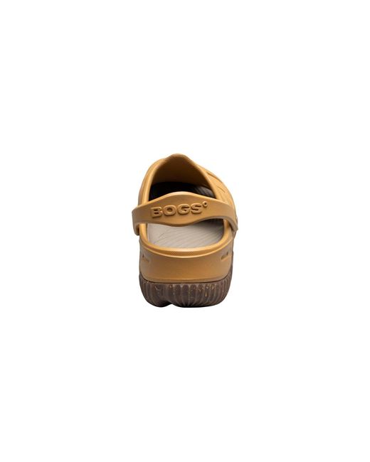 Bogs White Boga Spot Slide Sandal