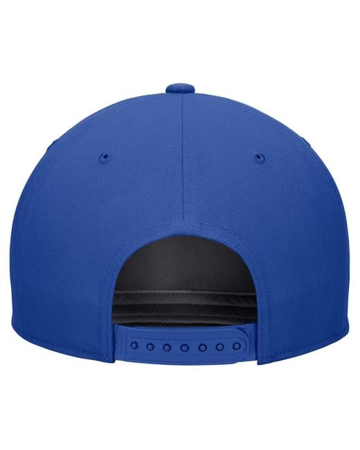 Nike Blue And England National Team Pro Flat Bill Snapback Hat