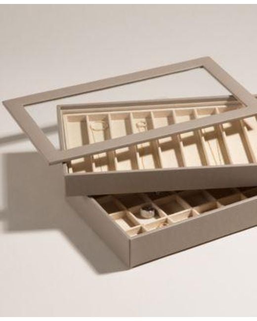 Wolf Red Vault Stackable Jewelry Box Collection