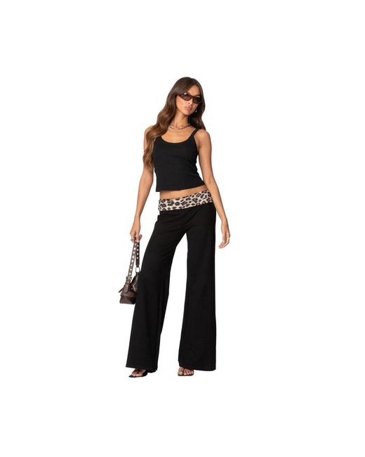 Edikted Black Basic Babe Tank Top