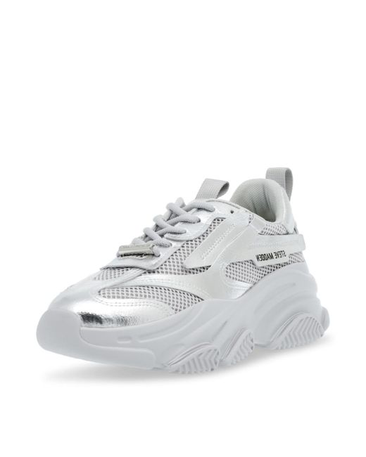 Steve Madden White Possess Fashion Sneakers for men