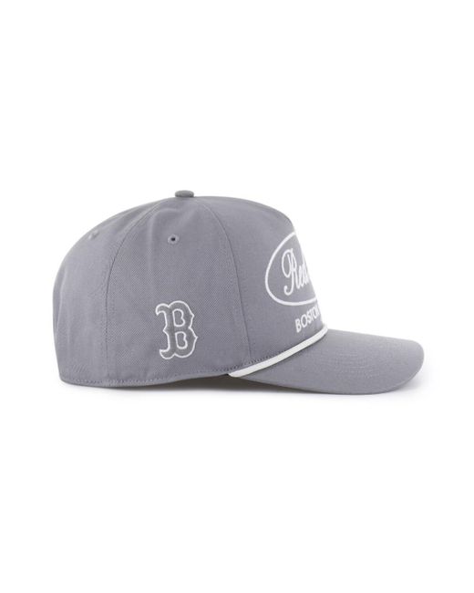 '47 Gray Boston Red Sox Foundational Hitch Adjustable Hat