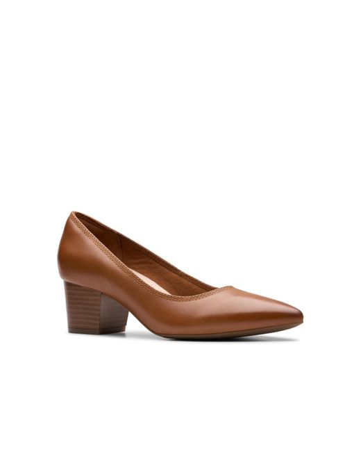 Clarks Brown Collection Ellanie Hope Pumps