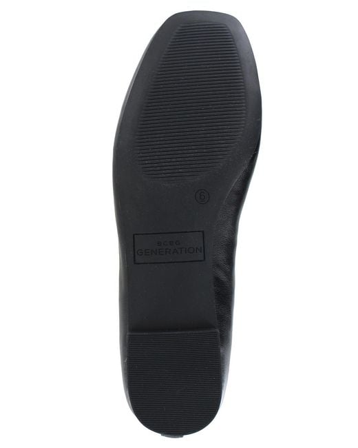 BCBGeneration Black Emry Ballet Flat