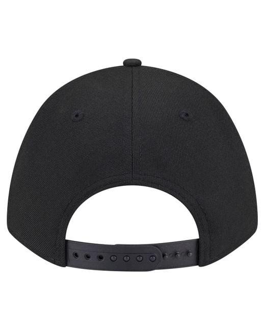 KTZ Black New York Giants Team Collection 9forty M-crown A-frame Adjustable Hat for men