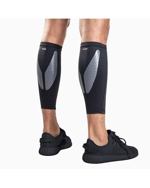 Nonzero Gravity Black Titanium Calf Compression Sleeves (size M)
