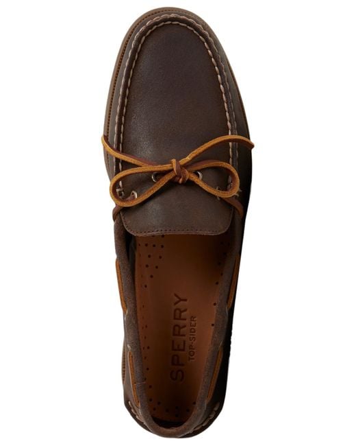 Sperry Top-Sider Brown Authentic Original 1-eye Boat Shoe for men