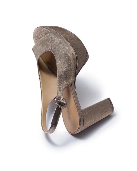 Bernardo Gray Bernardo Vega Platform Heel