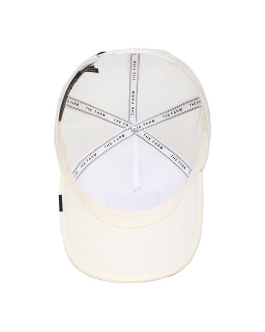 Goorin Bros White Tiger Trucker Adjustable Hat for men