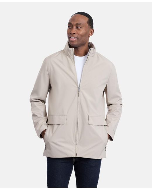 Calvin Klein White Utility Jacket for men