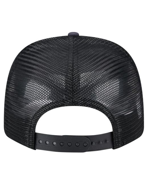 KTZ Blue Los Angeles Angels Adventure Drinks Pattern 9seventy Stretch-snap Hat for men