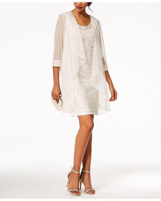 sheath dress with jacket