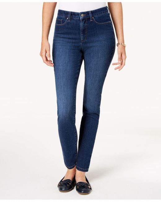Charter Club Windham Tummy-control Skinny Jeans, Created For Macy's in Blue