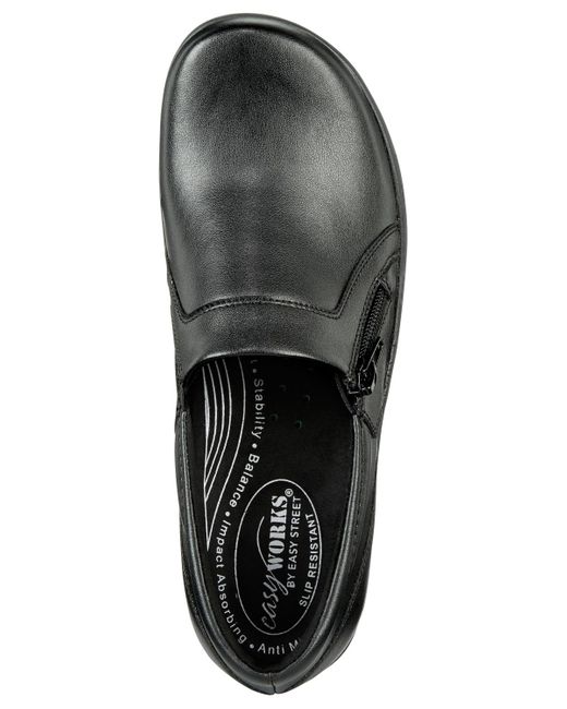 Easy Street Black Bentley Clogs