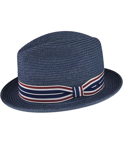 Bailey 1922 Blue Salem Fedora for men