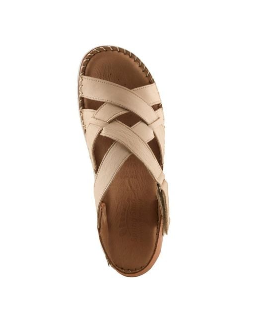 Spring Step Brown Migula Sandal