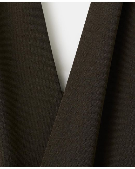Mango Black Bow Wrap Jumpsuit