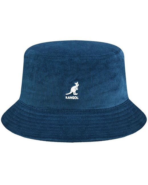 Kangol Blue Cord Bucket Bucket Hat for men