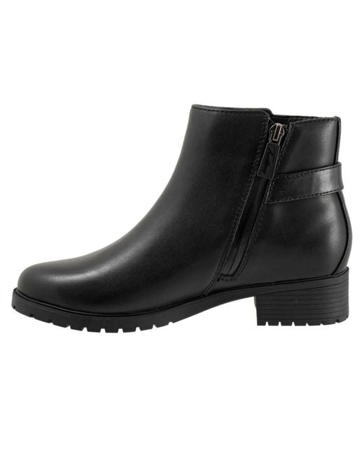 Trotters Black Marigold Boot