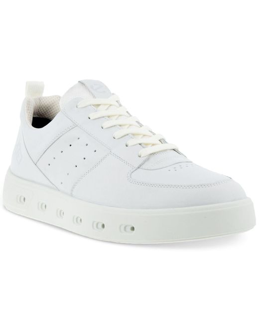 Ecco Lace Street 720 Retro Sneaker in White for Men | Lyst