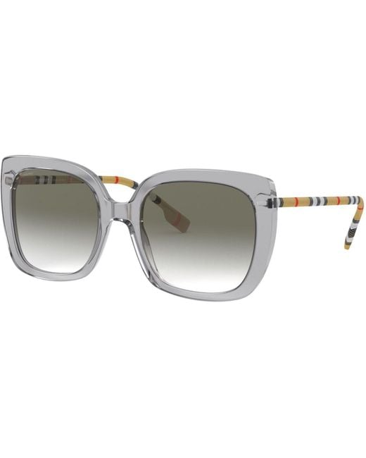 Burberry Sunglasses, Be4323 Caroll 54 in Gray Lyst