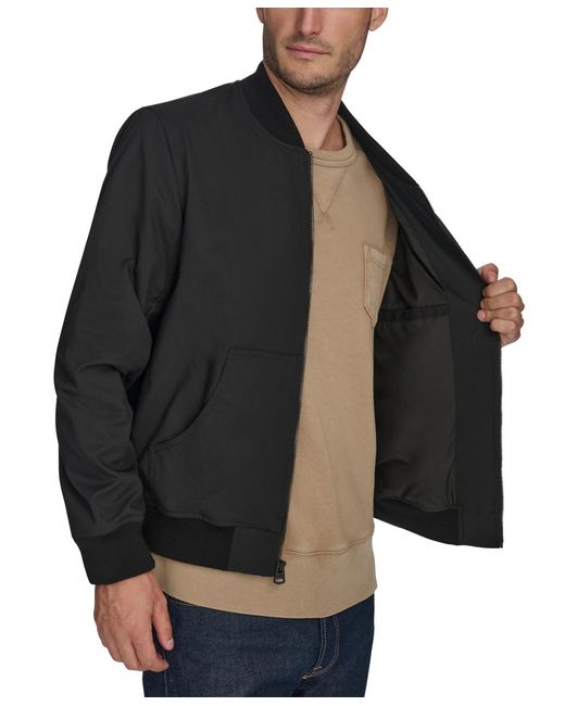 Levi's Black Military Bomber Jacket for men