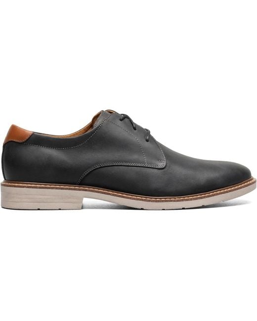 Florsheim Black Highpoint Round Toe Oxford for men