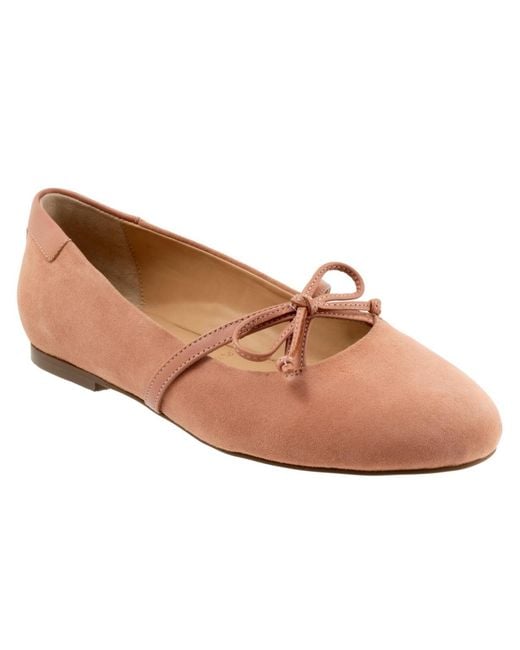 Trotters Brown Carissa Flat