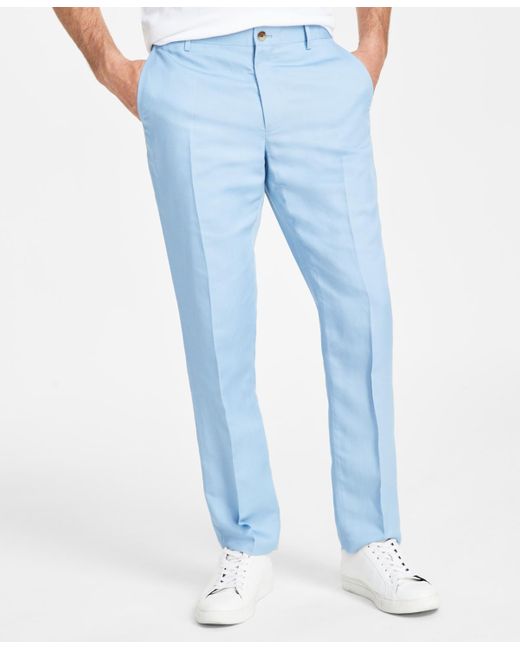 INC International Concepts Blue Luca Slim Pants for men