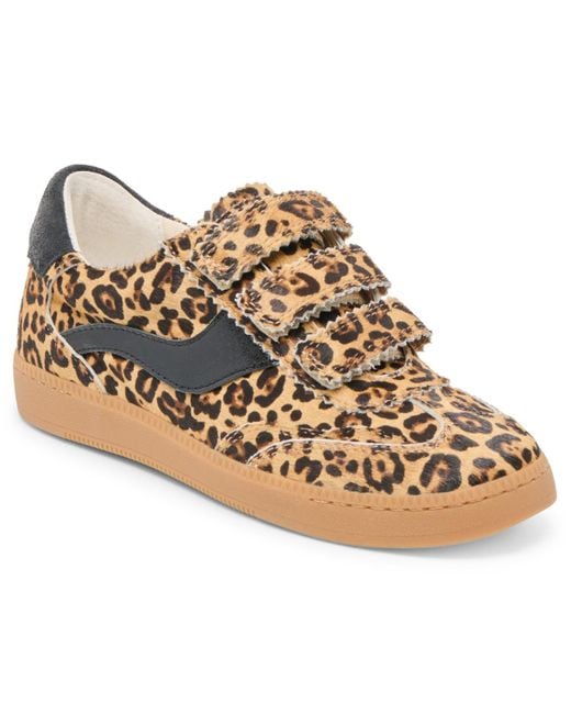Dolce Vita Natural Notice Velcro Strap Low Profile Sneakers