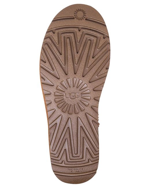 Ugg Brown Classic Ii Pull On Mini Boots