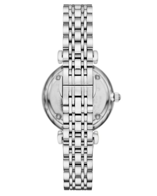 Emporio Armani Metallic Stainless Steel Bracelet Watch 32mm