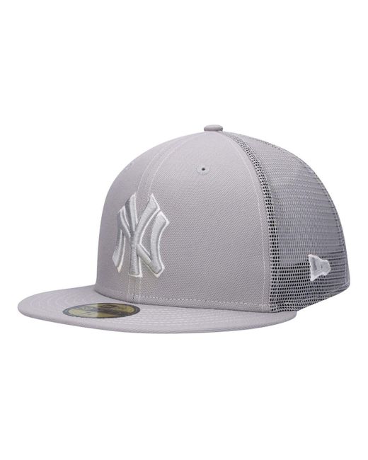 KTZ Gray New York Yankees 2023 Onfield Batting Practice 59fifty Fitted