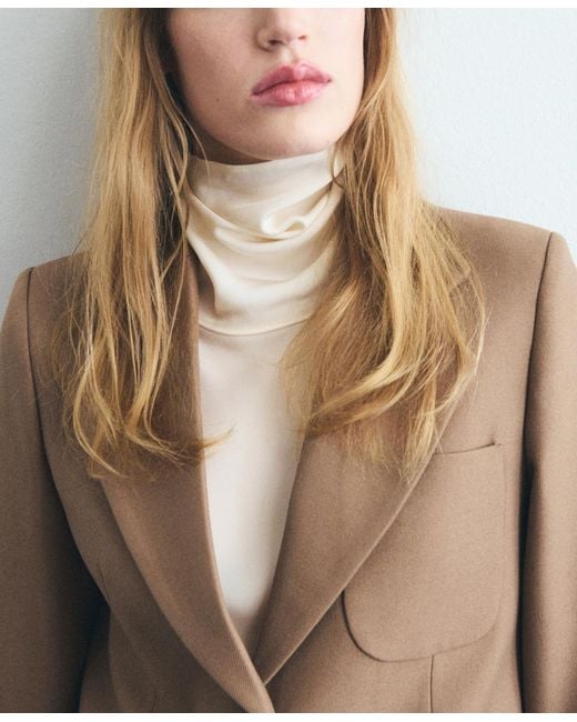 Mango Natural Natalie Blazer