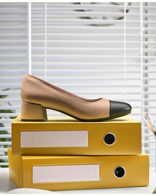 Clarks Natural Iridessa May Slip-on Pumps