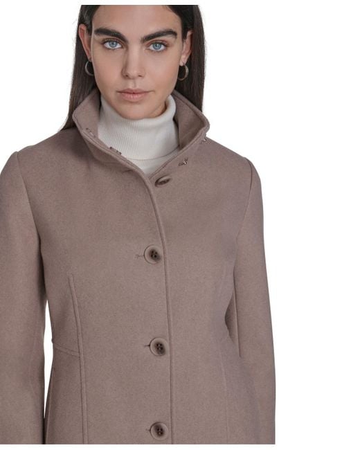 Calvin Klein Brown Walker Coat