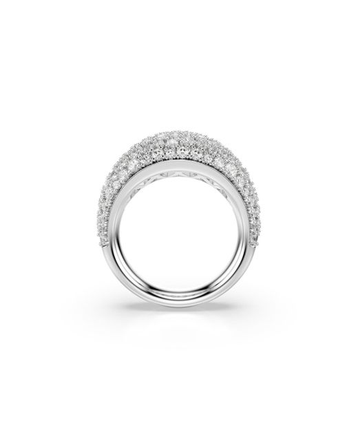 Swarovski Sublima White Rhodium Plated Ring