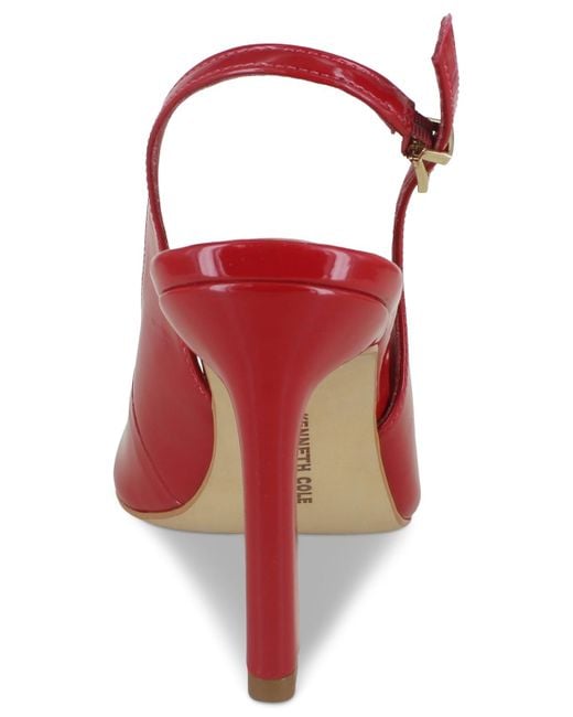 Kenneth Cole Red Priya Slingback Pump