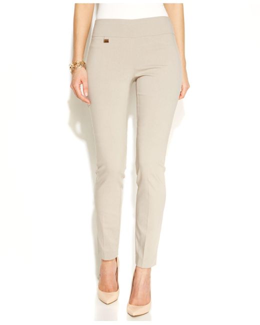 alfani trouser leg tummy control